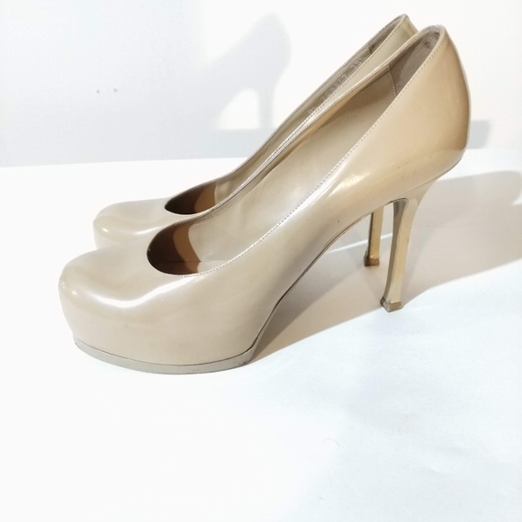 YSL YVES SAINT LAURENT Tribtoo 80 Nude Heel 38.5 - Picture 2 of 12